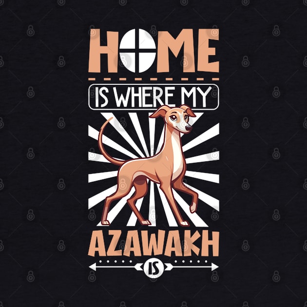 Home is with my Azawakh by Modern Medieval Design